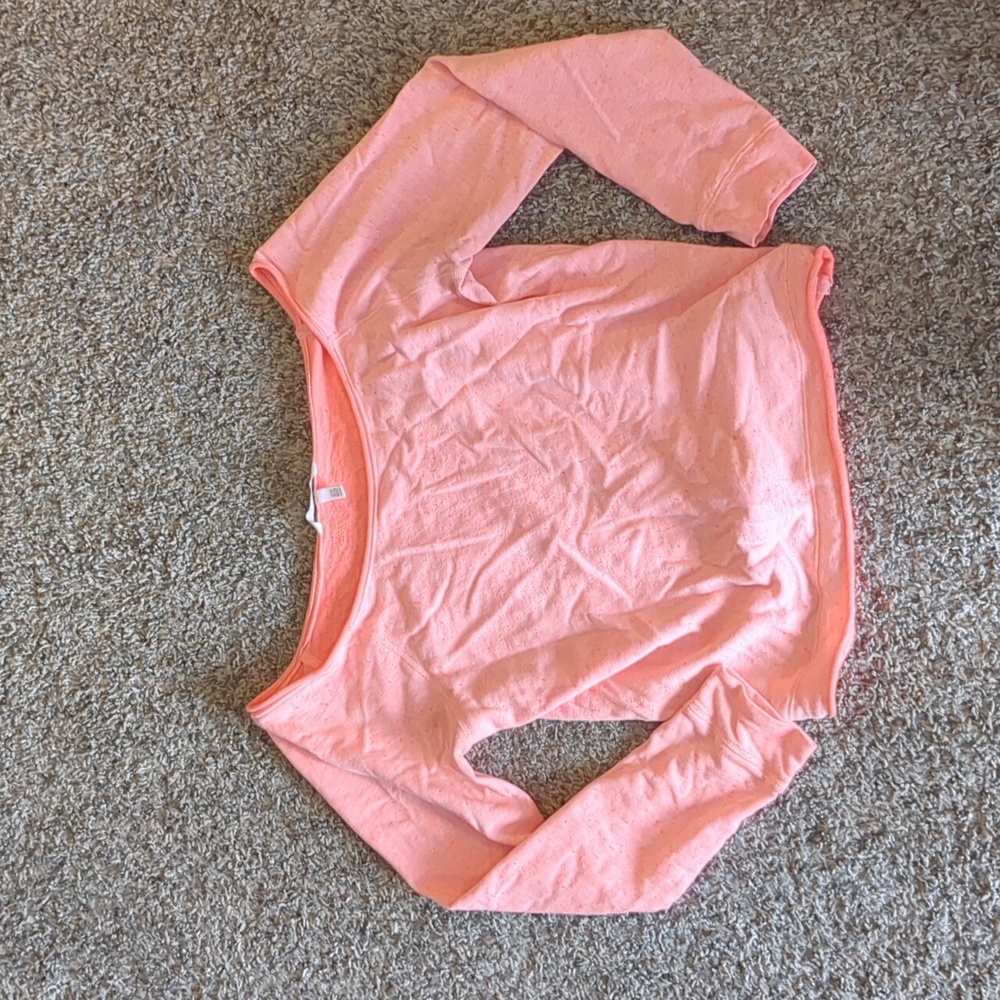 Off the shoulder sweatshirt